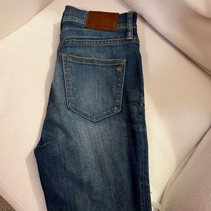 Madewell distressed jeans
